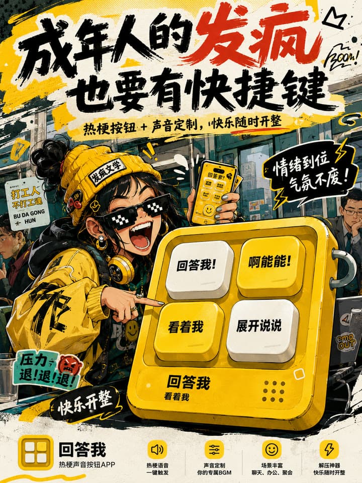 成年人的发疯快捷键